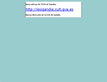 Tablet Screenshot of eoigandia.org